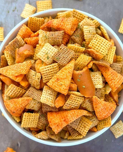 Cheesy Ranch Chex Party Mix Recipe