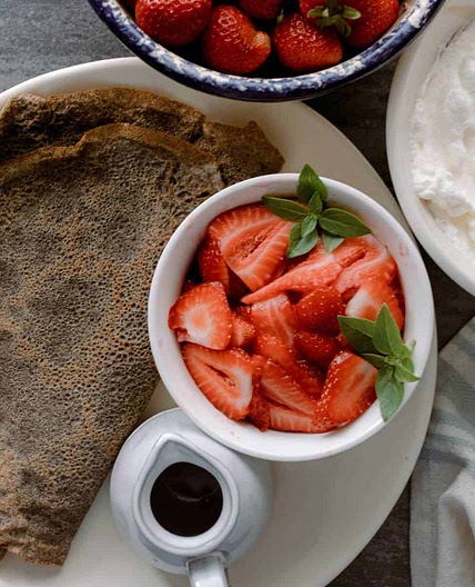 Gluten-free Buckwheat Crepes