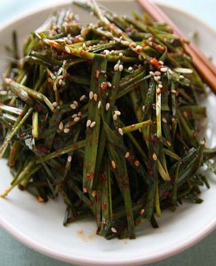 부추무침 만드는 법