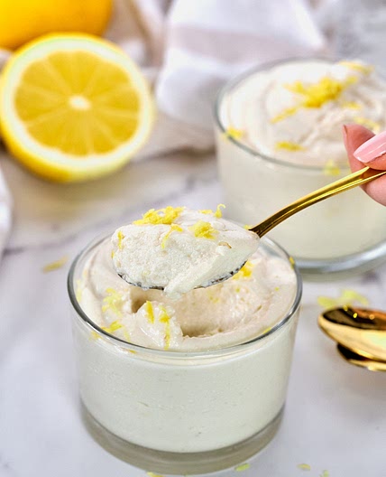 Cottage Cheese Lemon Mousse