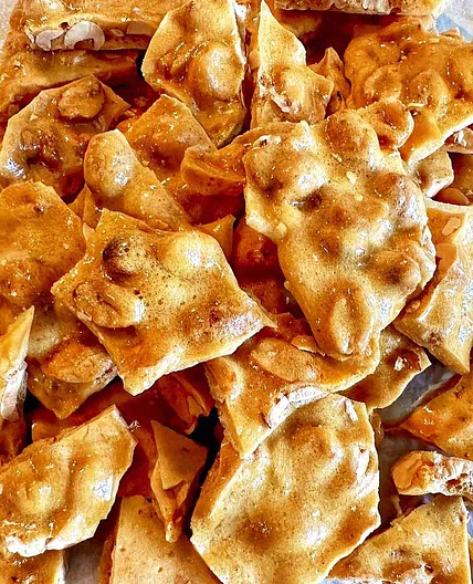 Microwave Peanut Brittle