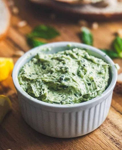 Easy Homemade Basil Pesto Butter (Two Ways)