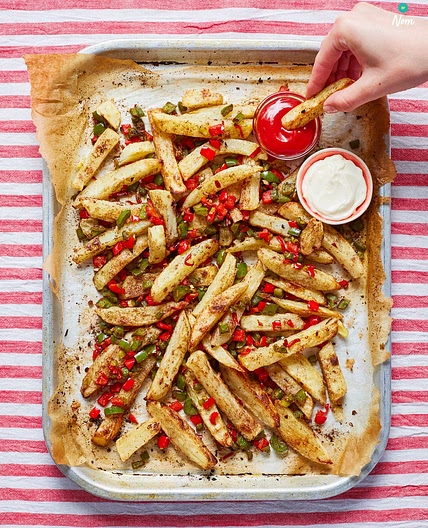 Salt and Pepper Chips | Slimming & Weight Watchers Friendly