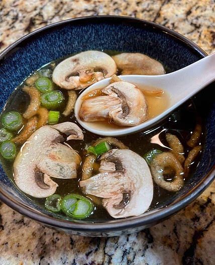 Instant Pot Japanese Steakhouse Onion Soup