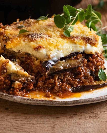 Moussaka (Greek Eggplant Lasagna)