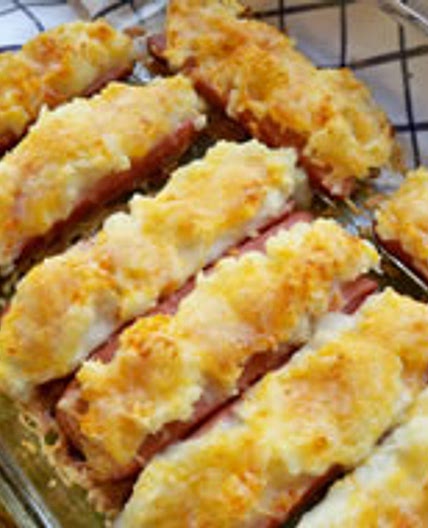 Potato Stuffed Hot Dogs Recipe