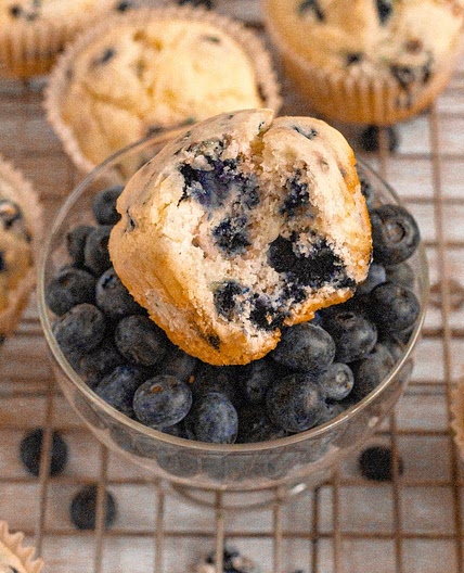 Dairy-Free Blueberry Muffins (Gluten-Free)
