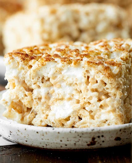 Churro Rice Krispie Treats