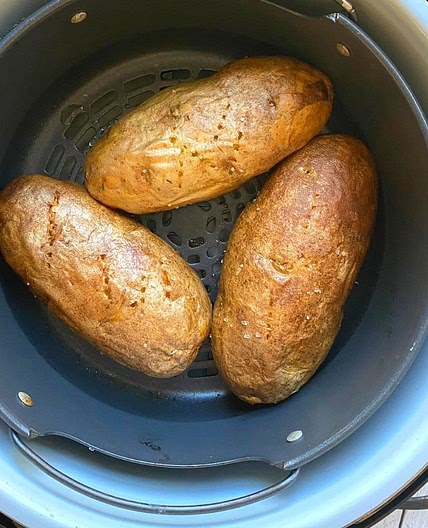 Ninja Foodi Baked Potatoes