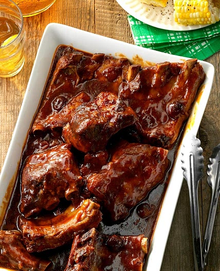 “Secret’s in the Sauce” BBQ Ribs