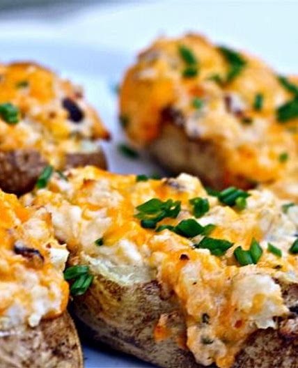 Grilled, Loaded Twice-Baked Potatoes Recipe