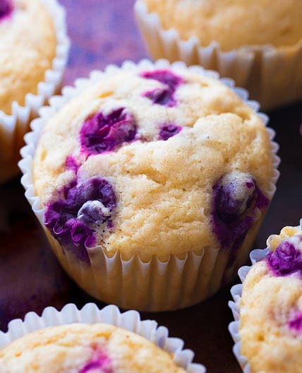 Healthy Blueberry Muffins