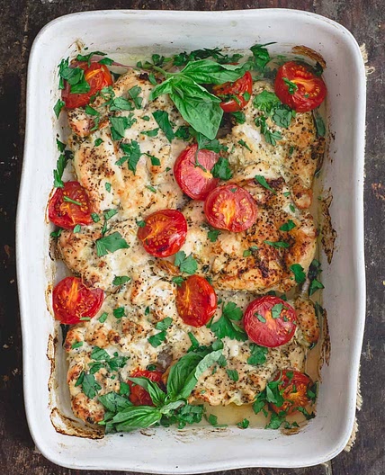 Easy Italian Baked Chicken Breast Recipe