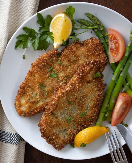 Parmesan, Pank Crusted Chicken Cutlets