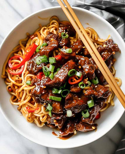 30-Minute Easy Sticky Crispy Chilli Beef