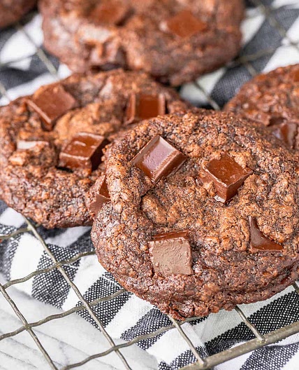Easy Brownie Mix Cookies