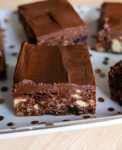 Christmas Chocolate Tiffin