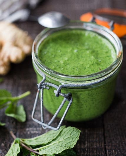 Cilantro Mint Chutney Recipe