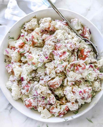 Creamy Red Potato Salad Recipe