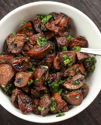 Easy Roasted Mushrooms Recipe