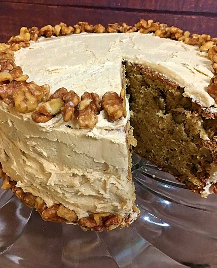 Maple Walnut Cake
