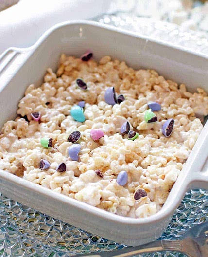 Rice Krispie Treat For One