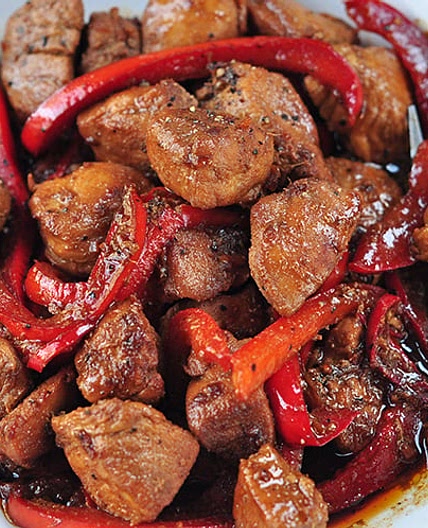 One-Pot Black Pepper Chicken