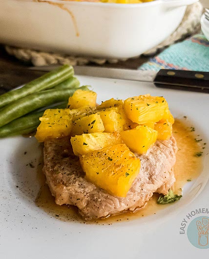 Pineapple Teriyaki Pork Chops Recipe