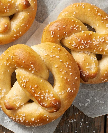 Sourdough Pretzels