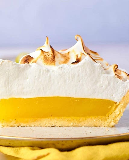 Vegan Lemon Meringue Pie