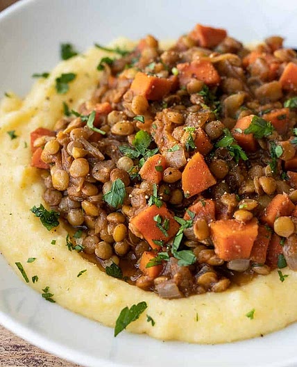 Spiced Lentils with Carrots