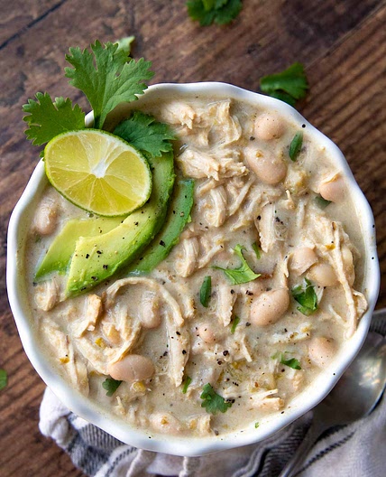 Instant Pot White Chicken Chili