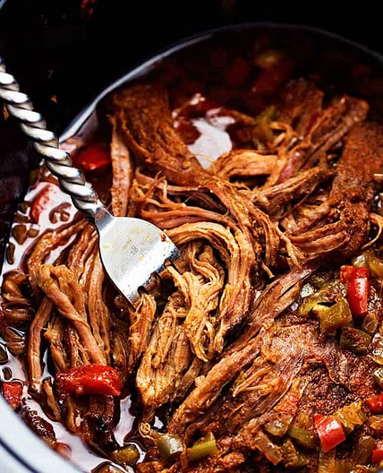 Slow Cooker Beef Carnitas Tacos