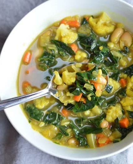Cleansing Turmeric Vegetable Soup