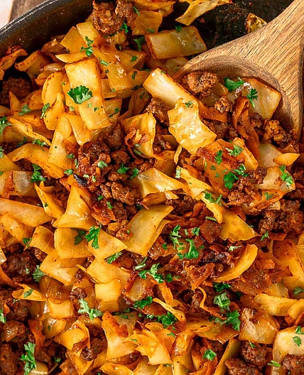 Ground Beef and Cabbage (Ready in 20 Minutes!)