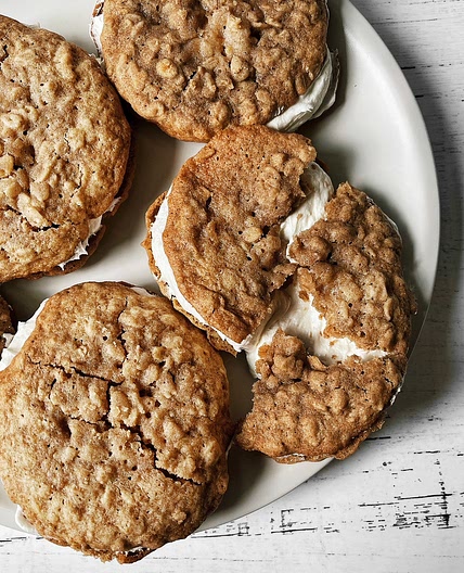 Gluten-Free Homemade Oatmeal Creme Pies ~ Unbelievably Good!