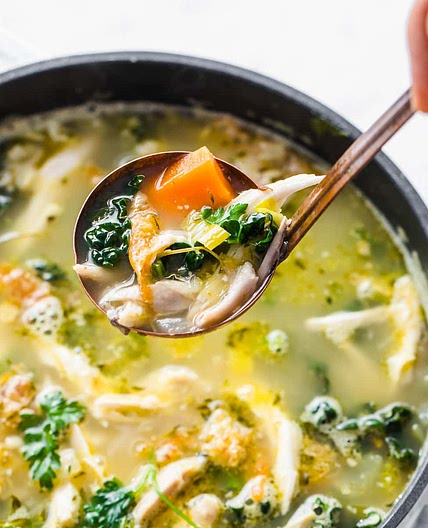 The Best Low Carb Keto Chicken Soup