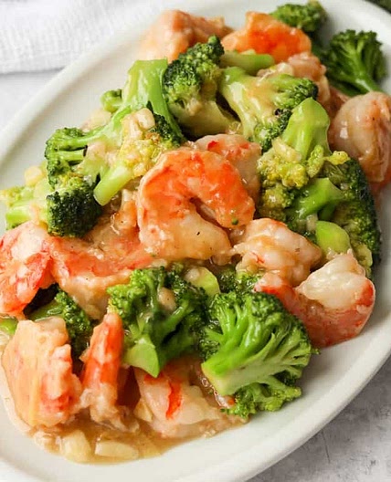 Easy 20-min. Shrimp Broccoli Stir-Fry