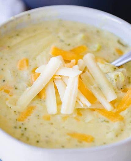 Broccoli Cheddar Potato Soup