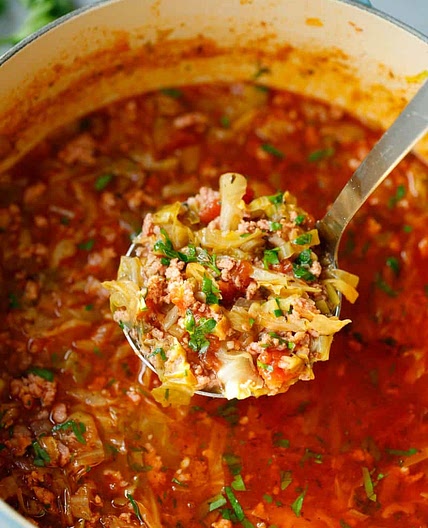 Keto Cabbage Soup Recipe