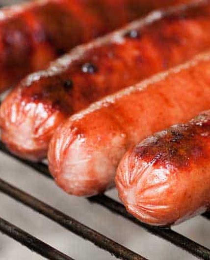 Smoked Hot Dogs
