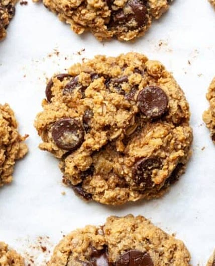 Almond Flour Oatmeal Cookies (Gluten Free)