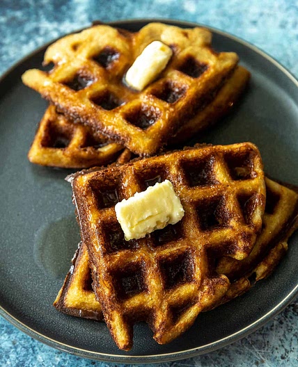 Crispy Keto Waffles