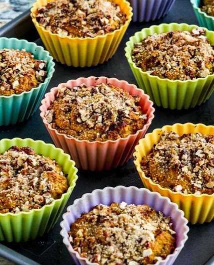 Almond Flour Pumpkin Muffins
