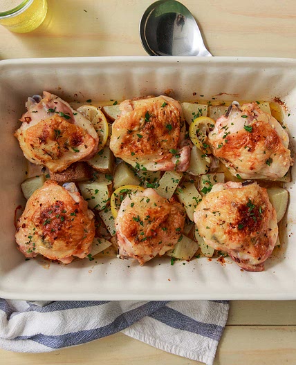 Baked Chicken Thighs