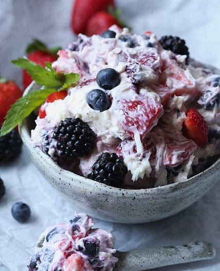 Berry Ambrosia Salad