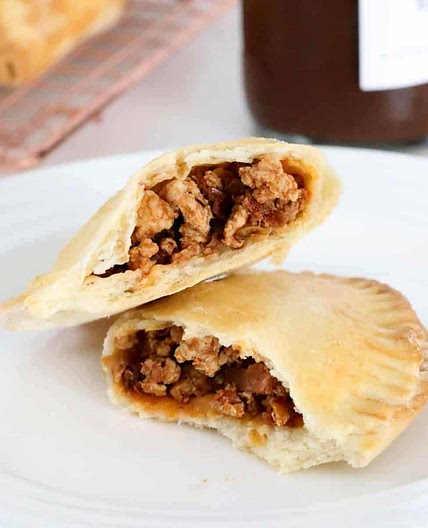 Baked Chicken Empanadas with Chorizo