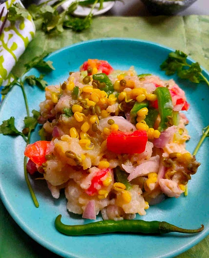 Easy Creamy Mashed Potato Salad