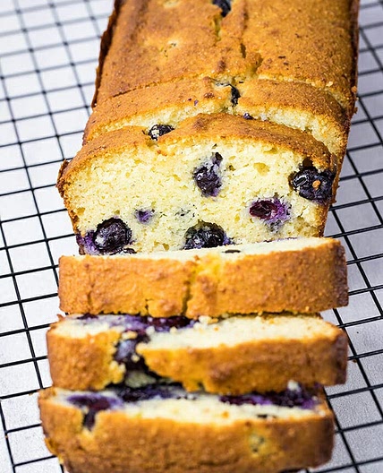Easy Keto Blueberry Bread - Low-Carb Recipe