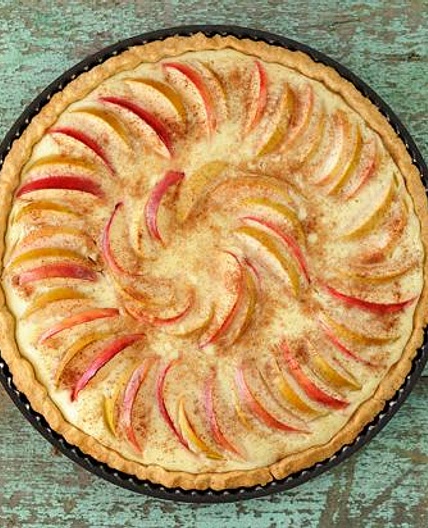 Klassische Apfelwähe